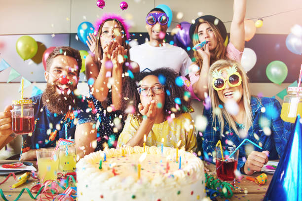 Ideen Für Geburtstagsfeiern Beim Feiern in Einem Restaurant