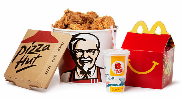 McDonald's, Burger King, KFC und Pizza Hut